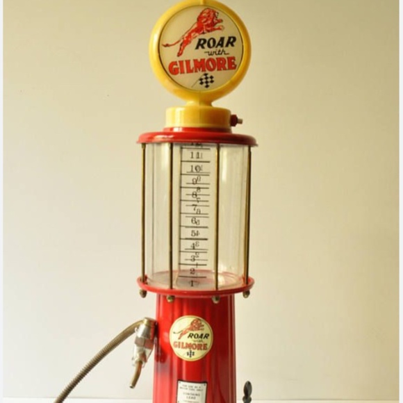 Vintage Gas Pump Beverage Dispenser - Picture 1 of 4